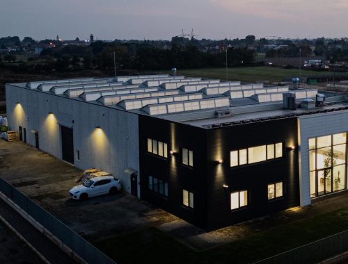 Sostenibilità Italcompo: sede del tacchificio a Casorezzo con impianto di pannelli solari